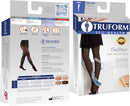 Truform Sheer Compression Pantyhose, 20-30 mmHg, Women's Shaping Tights, 20 Denier, Black, Medium | Medium (1 Pair) — 3
