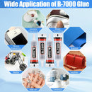 B-7000 Glue Clear for Rhinestone Crafts, Jewelry and Bead Adhesive B7000 Semi Fluid High Viscosity Glues for Clothes… — 4