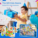 242PCS Electric Train Set for Kids, 3D Cube Track STEM Building Toy — 5