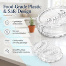 2pcManual Garlic Twister,Manual Garlic Crusher and Mincer, Transparent Twisting Garlic Chopper Tool,… — 6