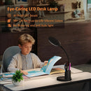 LED Desk Lamp for College Dorm with Pen Phone Holder, Black — 4