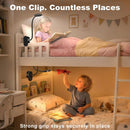 Rechargeable Clip on Light for Bed, 61 LED Cordless Reading Lamp with 3 Color Modes & 10 Brightness Levels, Portable… — 5