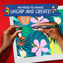 Sharpie Creative Markers, Water-Based Acrylic, Bullet Tip, Assorted Colors, 12 Count – Arts & Crafts, Kids Activity, School Classroom; Works on Paper, Metal, Wood, Ceramic, Glass, Rock, Canvas — 8