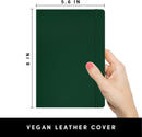 PAPERAGE Lined Journal Notebook, Hardcover Journal for Women & Men, 160 Pages, (5.6 in x 8 in), College Ruled Journaling Notebook for Work, School Supplies & Note Taking, (Dark Green) | A. Lined — 2