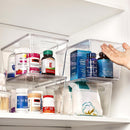 Vtopmart 6 Pack Clear Stackable Storage Bins with Lids and Handles, Large — 6