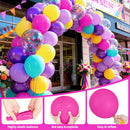 Pink Blue Purple Balloon, 68 Pcs 12 Inches Hot Pink Metallic Purple Teal Yellow Balloons Confetti Balloons for Kids Magic Theme Birthday Decoration Baby Shower Engagement Party Supplies — 8