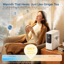 Brand Levoit Humidifiers for Bedroom, Smart Warm and Cool Mist, Symptom Relief