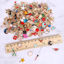 SANNIX 350Pcs Bracelet Charms Jewelry Making Charms Assorted Gold Plated Enamel Pendants for DIY Necklace Bracelet… — 5