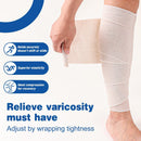 AZEN Premium 12 Pack Elastic Bandage Wrap 6 Inch, Compression Wrap Bandage for Legs, Ankle, Knee, Tummy, Body, Latex-Free, Lymphedema Wraps for Legs - B-12p(6in) — 5