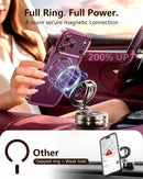 Meifigno Magnetic for iPhone 18 Pro Max Case Cute Wavy (6.9"), Burgundy — 5