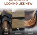FORTIVO 4-in-1 Sandal and Shoe Cleaning Kit for Birkenstock – Premium Care Kit Safe for Leather, Suede, Nubuck & Cork - Includes Sealer, Protector Spray, Cleaner & Brush — 4