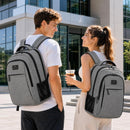 MATEIN Travel Laptop Backpack, 15.6 Inch College School Computer Bag, Grey | Austere Grey — 2