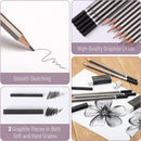 Mr. Pen- Drawing Sketching Pencil Set, 19 pcs, Graphite Pencils (10B-6H) | 19 Count — 3
