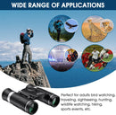 200x25 Compact Binoculars for Adults and Kids, High Powered Mini Pocket Binoculars, Waterproof Small Binocular for Bird Watching, Hunting, Concert, Theater, Opera, Traveling, Sightseeing | 200x25 Black — 6
