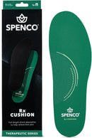Spenco Rx Comfort Thin Lightweight Cushioning Orthotic Shoe Insole, Green Women's 9-10.5/Men's 8-9.5 — 1