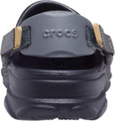 Crocs Unisex-Child All Terrain Clogs with Adjustable Heel Strap, Black/Black, 1 Little Kid — 3