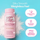 HAPPY CURVES Comfort Powder: Talc Free Anti Chafe Body & Foot Dusting Powder Deodorant to Control Inner Thigh Chafing, and Private Areas 6oz (Pack of 1) - Tahitian Vanilla — 3