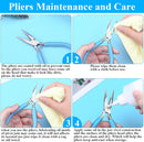 Shynek 3pcs Jewelry Making Plier Tools with Needle/Chain/Round Nose Pliers and Wire Cutter for Jewelry Repair, Wire… — 2