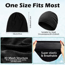 2 Pack Cooling Skull Cap for Men & Women, Breathable 3D Mesh Sweat Wicking Running Hat for Cycling Helmet Liner — 4
