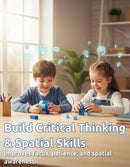 Precision Crafted 7 Piece Wooden Tetromino Cube Puzzle, Screen Free Brain Teaser Logic Game for Kids 6+, Adults, Spatial Reasoning, Focus, Problem Solving and Thoughtful Gifting — 2