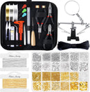 shynek 1857 Pcs Jewelry Making Supplies Kit for Adults, Jewelry Making Tools with Earring Hooks, Findings, Wires,… — 1