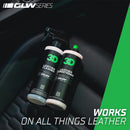 3D Leather Conditioner for Car, GLW Series | Restore, Condition, Protect | UV Protection | Conditions Leather Seats, Furniture, Boots, Apparel | DIY Car Detailing | 16 oz — 7