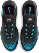 Nike Men's Air Max Fire Shoes - Black/Gamma Blue-metallic Silver — 3