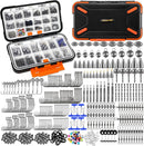 PLUSINNO 264/397pcs Fishing Accessories Kit, Organized Fishing Tackle Box with…