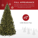 Best Choice Products Artificial Christmas Tree, 7.5ft Premium Unlit Realistic Spruce Holiday Décor w/Dense Branches, Easy Assembly, Metal Base — 4