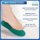 Alimed Hapad Comf-Orthotic Sports Replacement Insoles Pediatric (Small) — 6