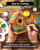 Fantastory 60ml 36 Colors Acrylic Paint Set with 12 Brushes | 36 popular Colors — 5