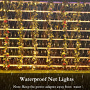Joomer Christmas Net Lights - 11FT x 4.5FT 300LED Plug-in Light-Warm White — 3