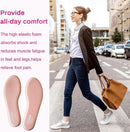 LTOHOE Memory Foam Insoles for Women Replacement Comfort 6mm Pink US 7 - 8mm Black / 6.5 — 3