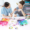Quefe 84 Colors 4900pcs Kandi Bead Pony Beads Kandi Bracelet Kit — 7