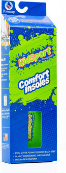 Powerstep Shoe's KidSport Insole, green/blue — 6