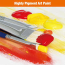 24 Colors Professional Acrylic Paint Set, Artist Paint Supplies — 4