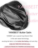 YANIBEST Slouchy Beanie Hat Satin Lined Sleep Cap Chemo Headwear Caps - Hot Pink — 3