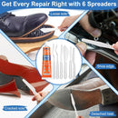 Lucomb Shoe Glue Heavy Duty| 360 ML Clear Shoe Sole Glue Repair Adhesive with Spreader Tools Set| Waterproof Super… — 7