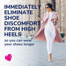 Dr. Scholl's Love Your Heels & Wedges 3/4 Length Insoles, All-Day Comfort for High Heeled Shoes, Relieve & Prevent Shoe Discomfort, Absorbs Shock, Arch Support, No-Show Discreet Insert, 1 Pair — 2