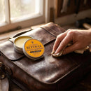 Premium Beeswax Leather Conditioner & Balm – Hand-Poured Natural Restorer for Boots, Bags, Jackets, Furniture, Car Seats & More – Cleans, Conditions & Protects – 1.0 Fl Oz - 1.0 Fl Oz (Pack of 1) — 8