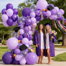 68pcs Purple Balloons 12inch with Metallic Pastel Dark Purple Confetti Balloons for Purple Birthday Wedding Baby Shower Party Decorations — 6