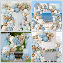 Amandir 153pcs Dusty Blue Balloon Garland Arch Kit Different Sizes — 6