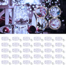 30 Pack Fairy Lights Battery Operated - 7ft 20 Led Twinkle Lights 3 Modes, Bulk Mini String Lights Waterproof for Mason Jars Vases DIY Party Wedding Decoration Christmas -Cool White — 1