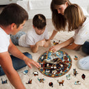 Wooden Puzzles for Adults, Maine Cat Library Puzzle 8.5x8.5in 100pcs — 5