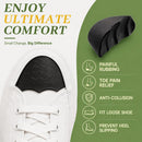 Shoe Filler Insert for Loose Shoe,Toe Cushion Fillers Make Shoes Fit for All Day Pain Relief and Comfort,Shoe Inserts for Men and Women. (Black, S:Half Size Too Big) — 3