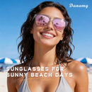 DANAMY Sunglasses Womens Polarized Sunglasses for Women Men UV Protection — 2
