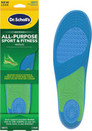 Dr. Scholl’s Sport Insoles, Superior Shock Absorption and Arch Support to Reduce Muscle Fatigue and Stress on Lower Body Joints for Men, Shoe Inserts Men Size 8-14 - 1 Pair (Pack of 1) / Men (Size 8-14) — 1