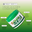 Leather Conditioner 7oz (200g) Green – Compact, Color-Revitalizing Leather Care for Green Shoes, Bags, Jackets, and Accessories - 200g | Green — 6