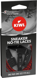 KIWI Sneakers No-Tie Laces Shoe Care Product | Red and Black — 4