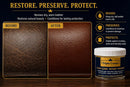 Triple Crown Leather Preservative & Restorer (8 oz.); 80 Year Old Fredelka Formula Hand-Poured by Accessible Preservatives; For Use on Boots, Bags, Books & More. Made in the U.S.A — 4